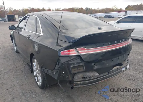 2014 Lincoln Mkz z USA, uszkodzony, nr VIN 3LN6L2JK4ER834675